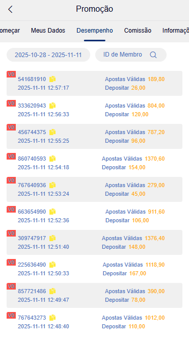 Screenshot da V5REEL.com - DEPOSITO 2X