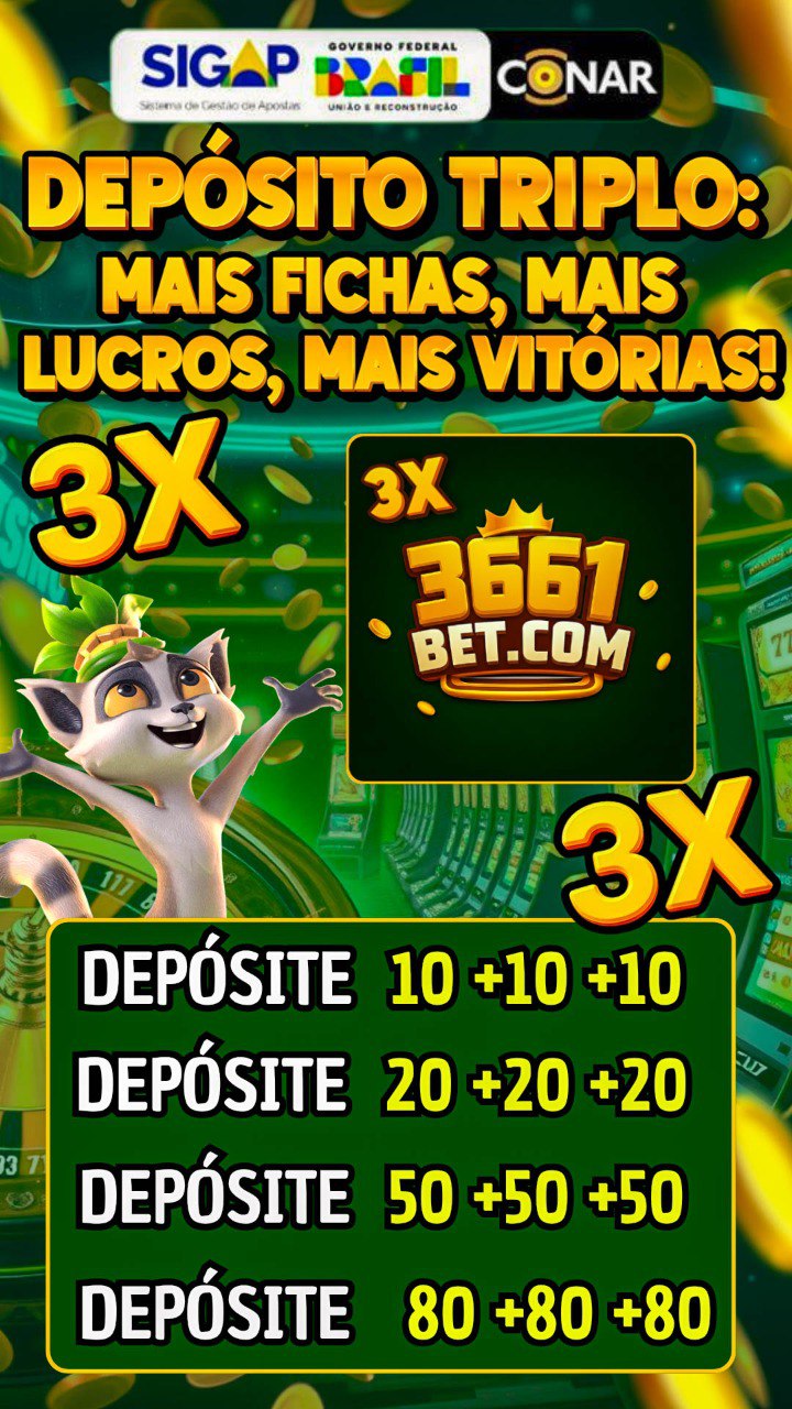 Screenshot da 3661BET.com - DEPOSITO 3X