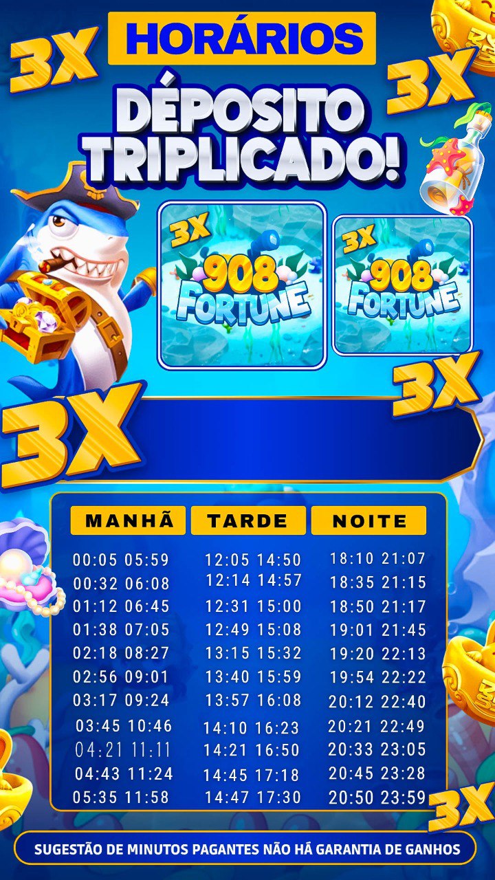Screenshot da 908FORTUNE.com - DEPOSITO 3X