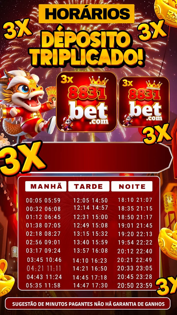 Screenshot da 8331BET.com - DEPOSITO 3X