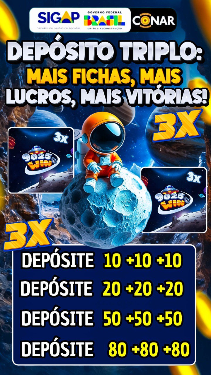 Screenshot da 9025WIN.com - DEPOSITO 3X