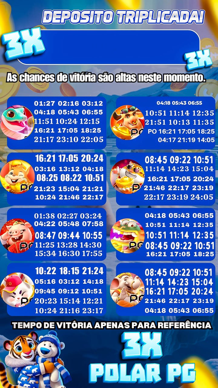 Screenshot da PolarPG.com - DEPOSITO 3X