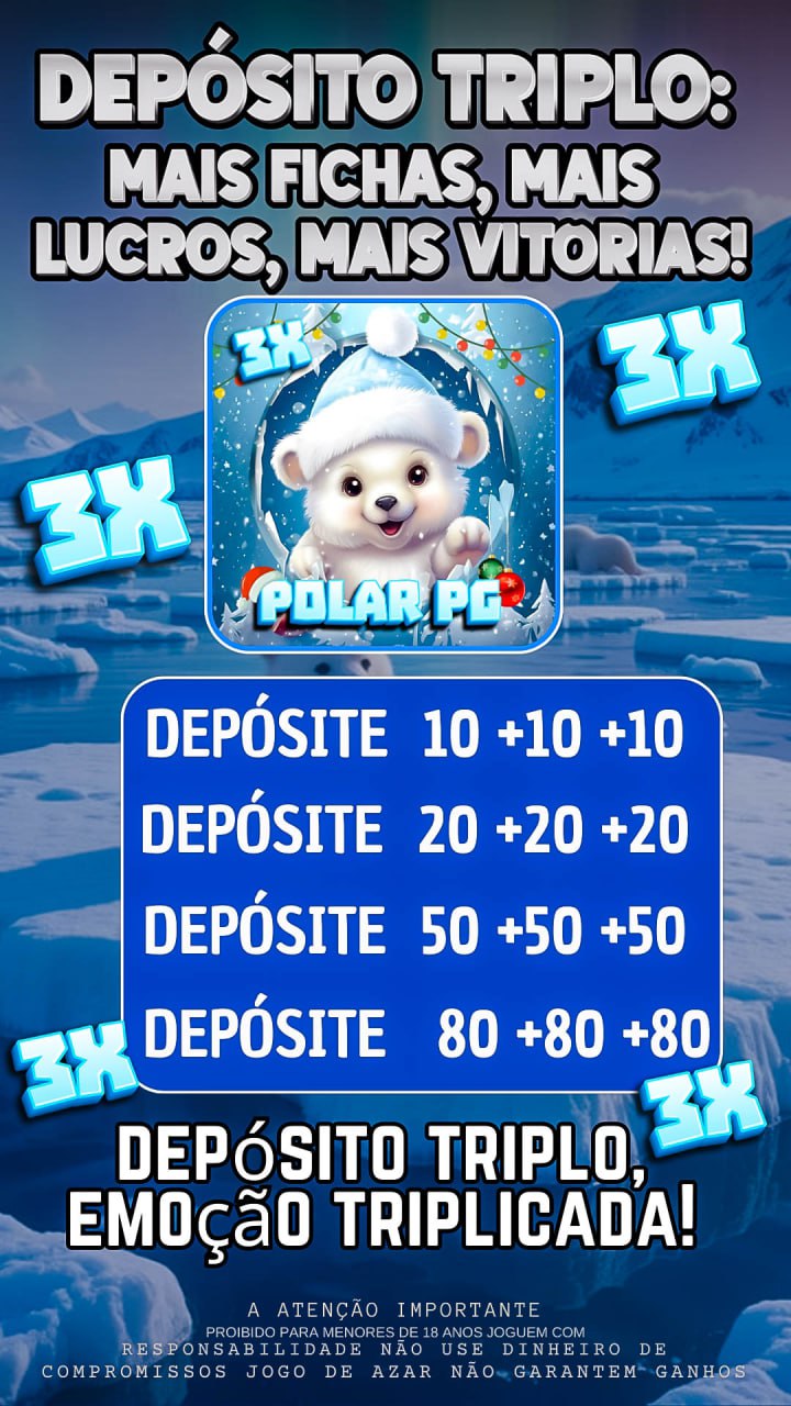 Screenshot da PolarPG.com - DEPOSITO 3X