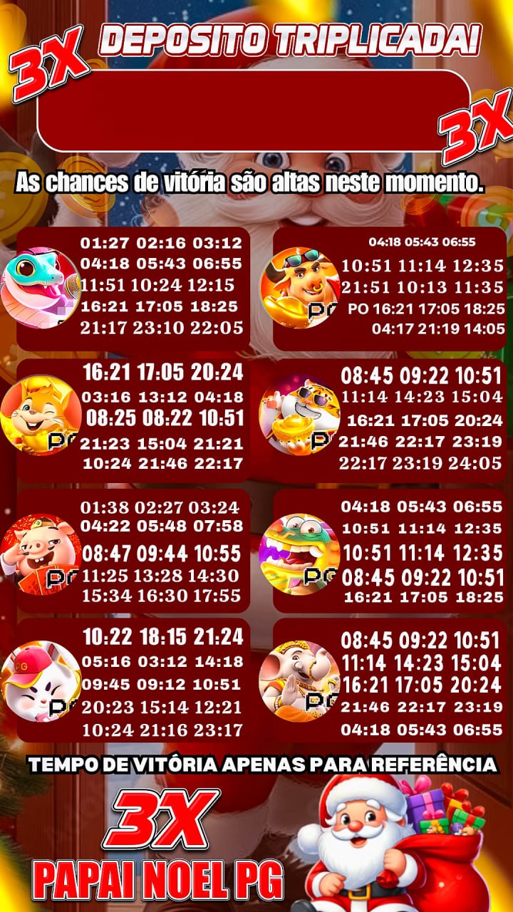 Screenshot da PAPAINOEL-PG.com - DEPOSITO 3X
