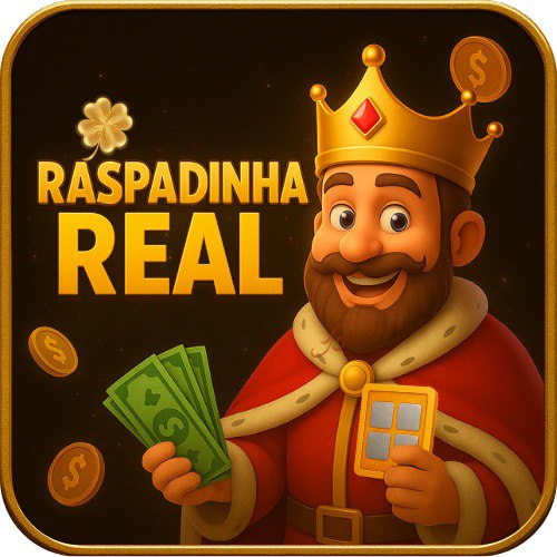 Logo da RASPADINHA REAL