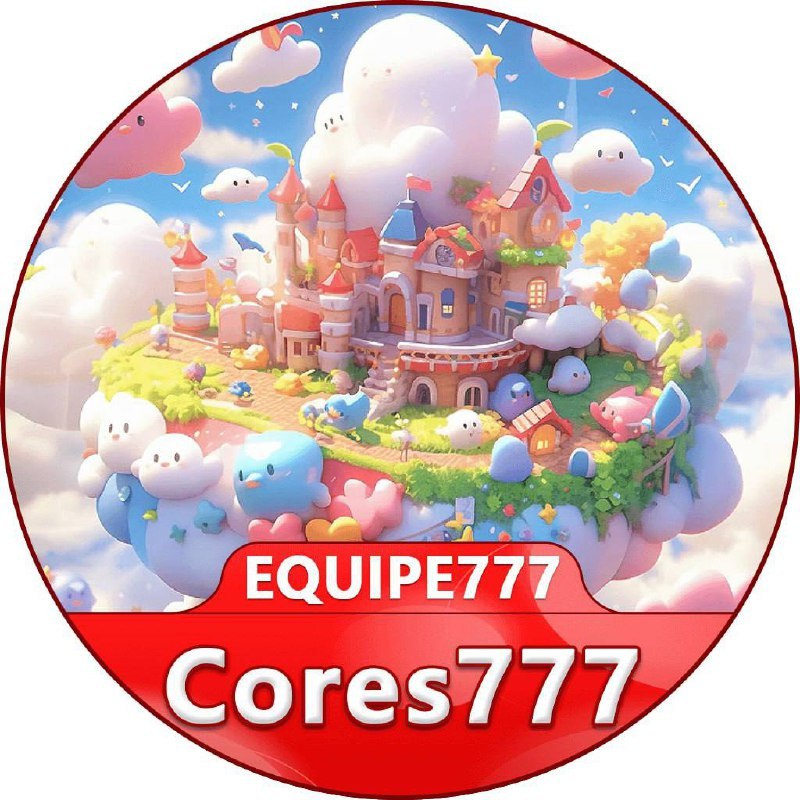 Logo da CORES777 - LANÇAMENTO EQUIPE777
