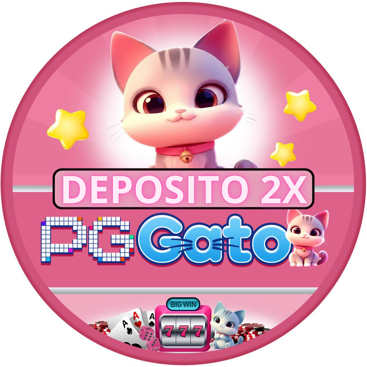 Logo da PG-GATO.com - DEPOSITO 2X