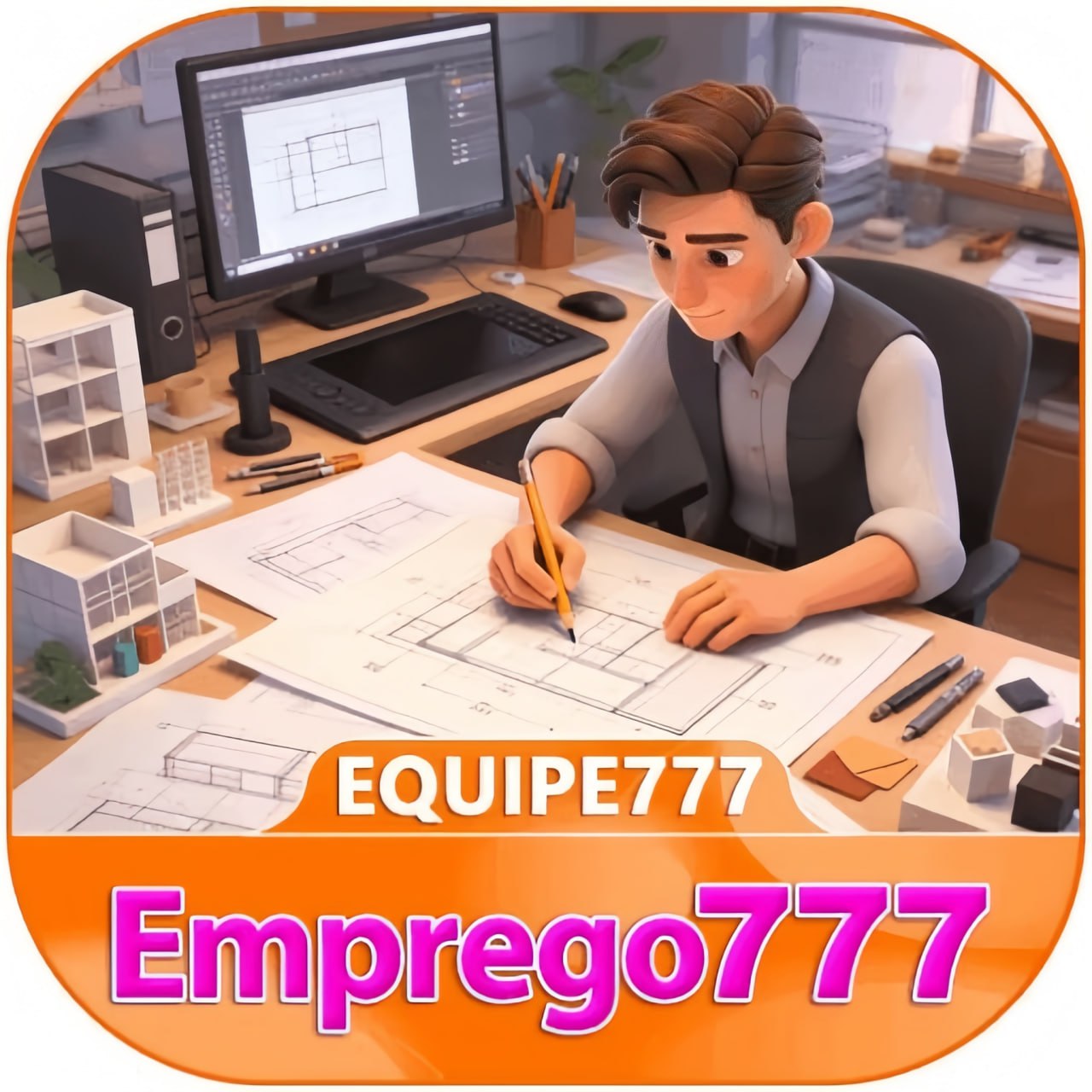 Logo da 1EMPREGO777.COM