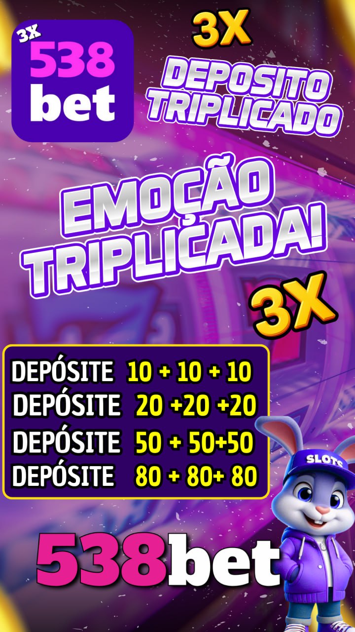 Logo da 538BET.COM - DEPOSITO 3X