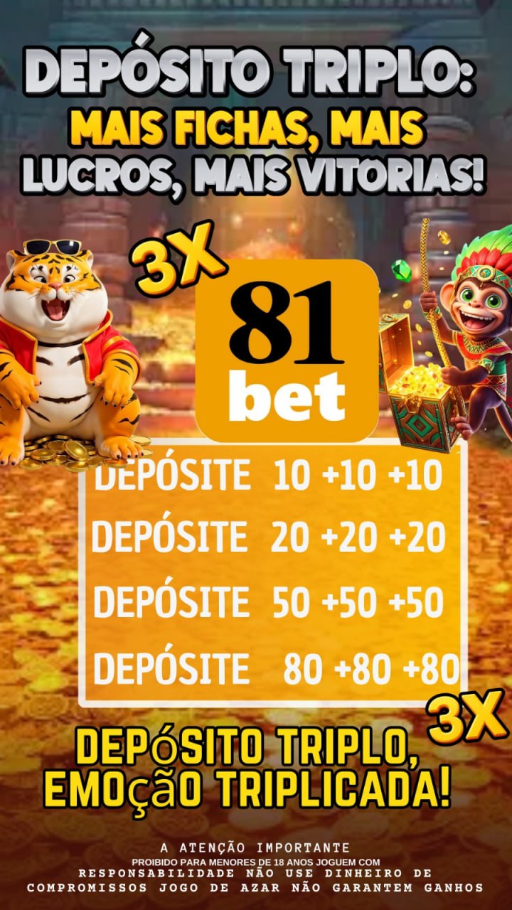 Logo da 81-BET.COM - DEPOSITO 3X