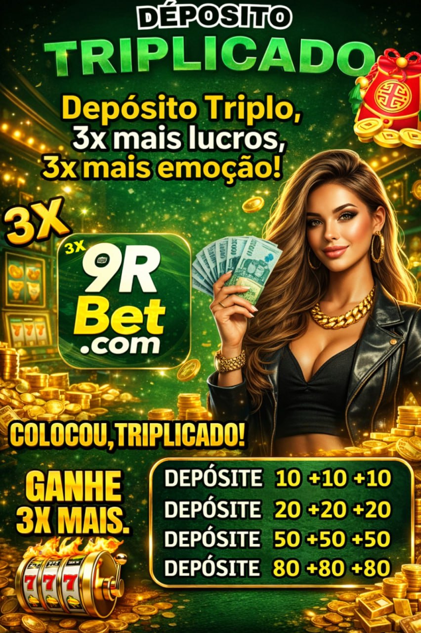 Logo da 9R-BET.COM - DEPOSITO 3X