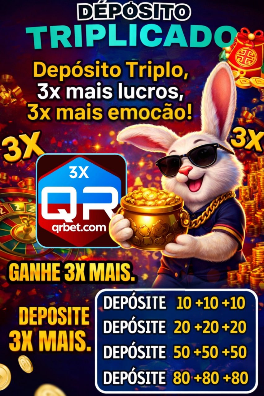 Logo da QR-BET.COM - DEPOSITO 3X