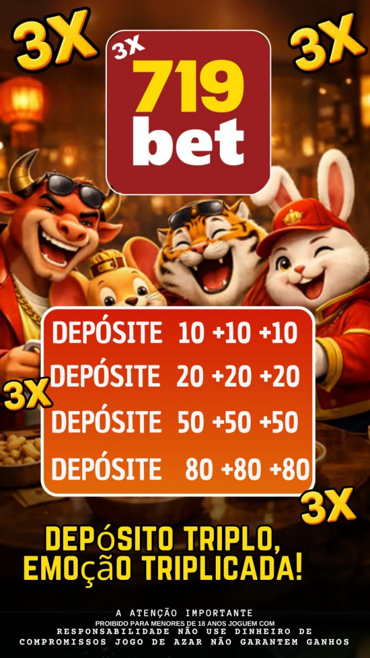 Logo da 719BET.COM - DEPOSITO 3X