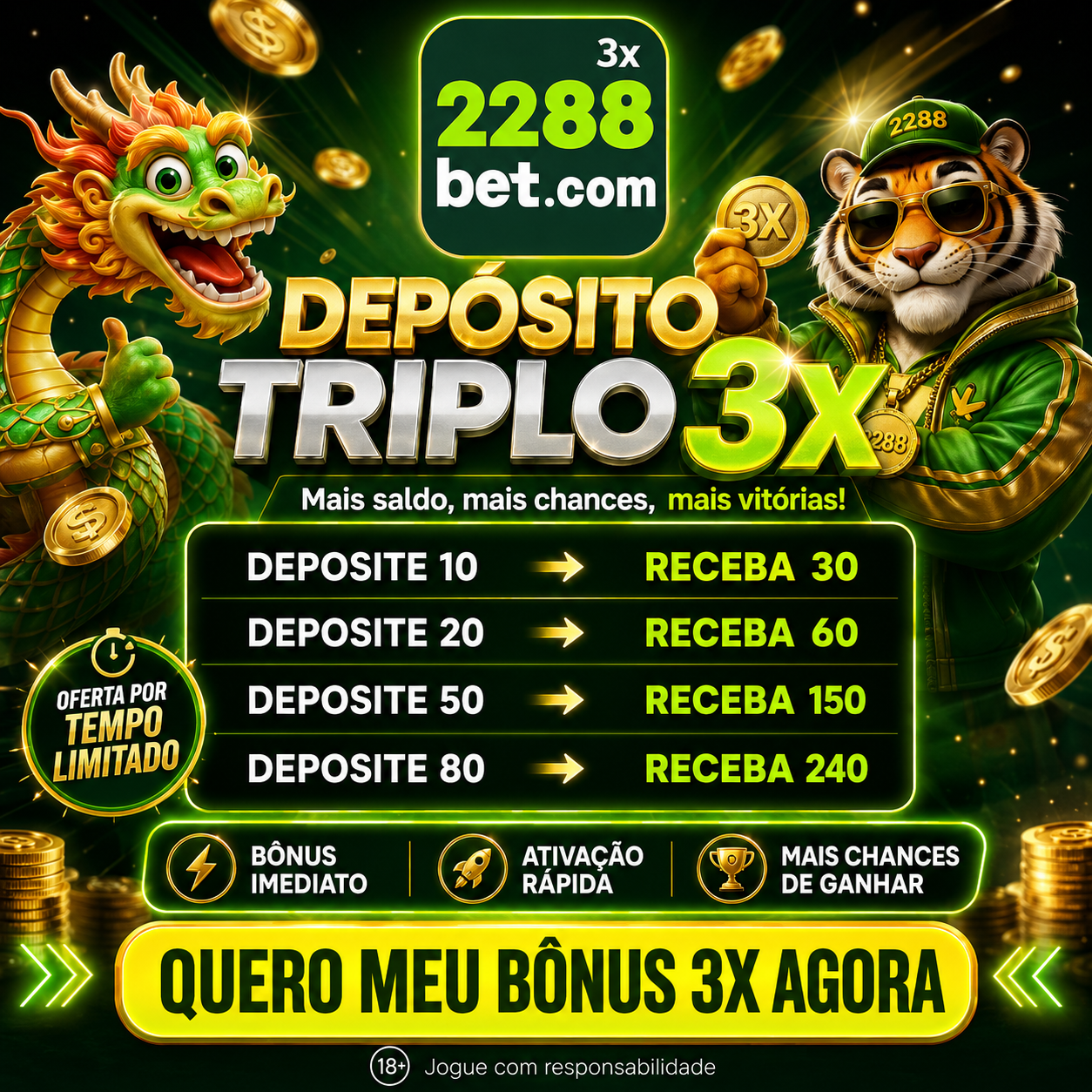 Logo 2288BET.COM - DEPOSITO 3x