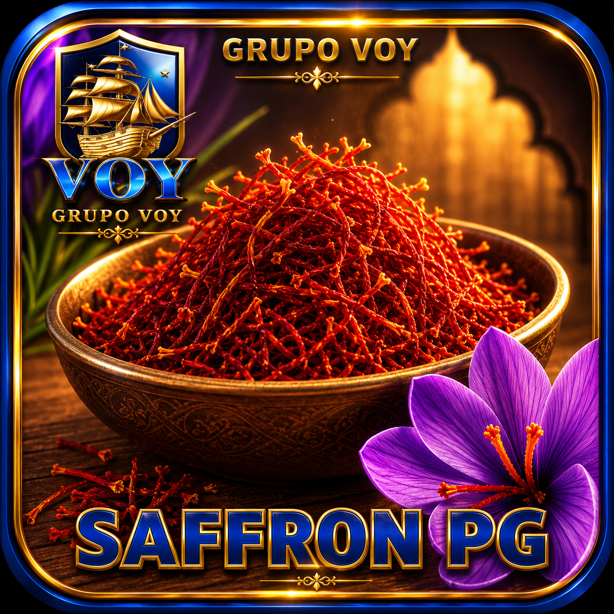 Logo VOY SAFFRONNPG.COM