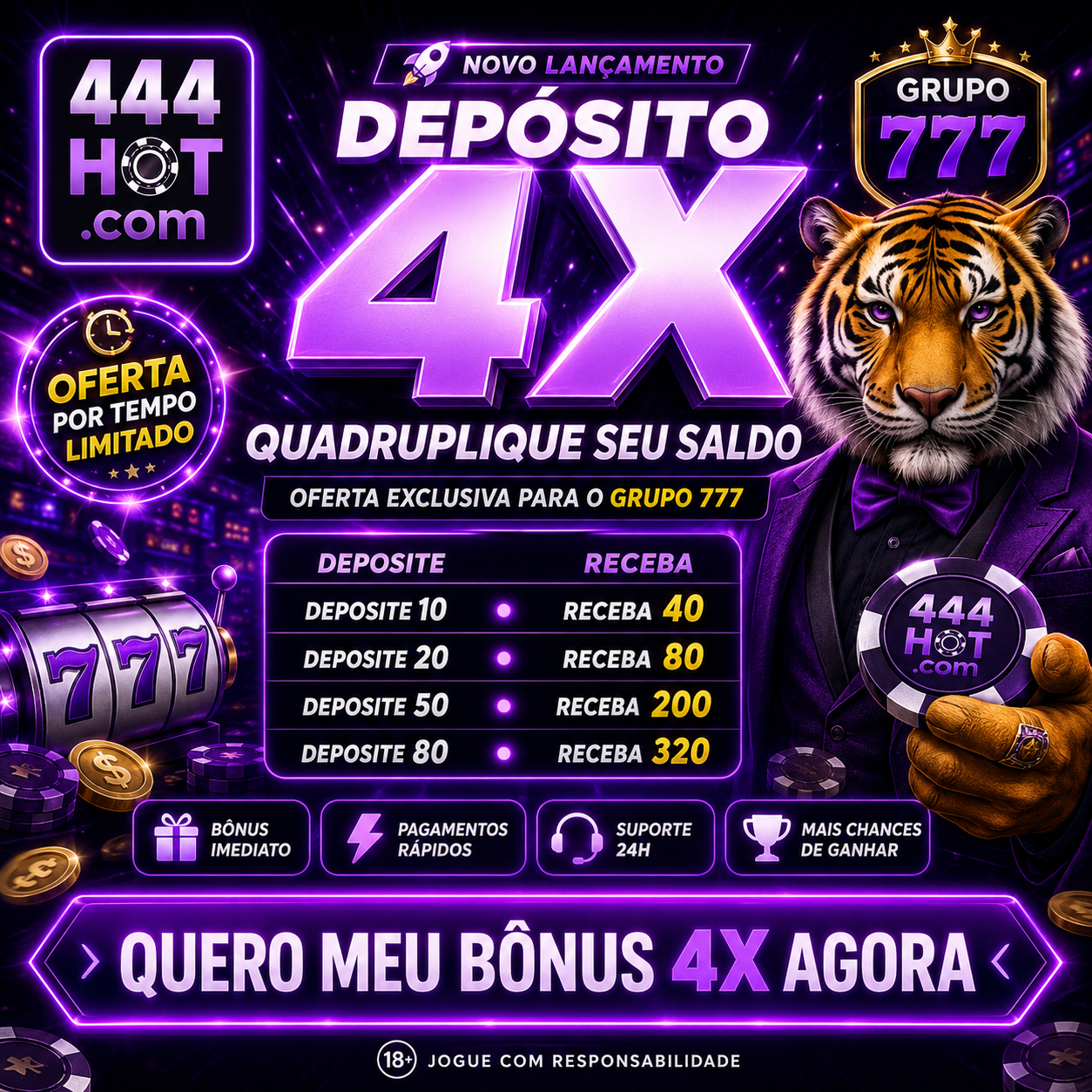 Logo 444HOT0.COM