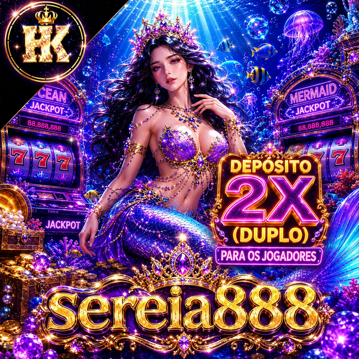 Logo SEREIA888.COM - DEPOSITO 2X